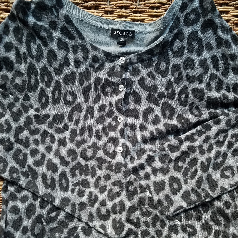 George Button Down Cardigan